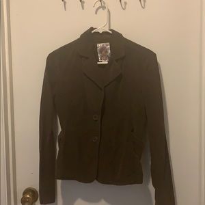 Brown blazer